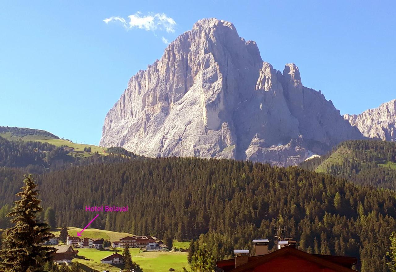 Hotel Belaval Selva di Val Gardena Esterno foto